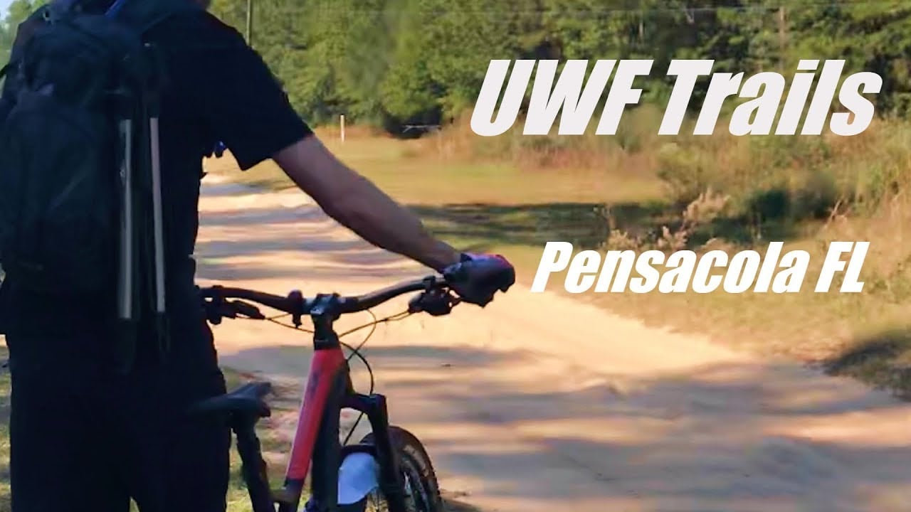 Mountain Biking the UWF Trails in Pensacola