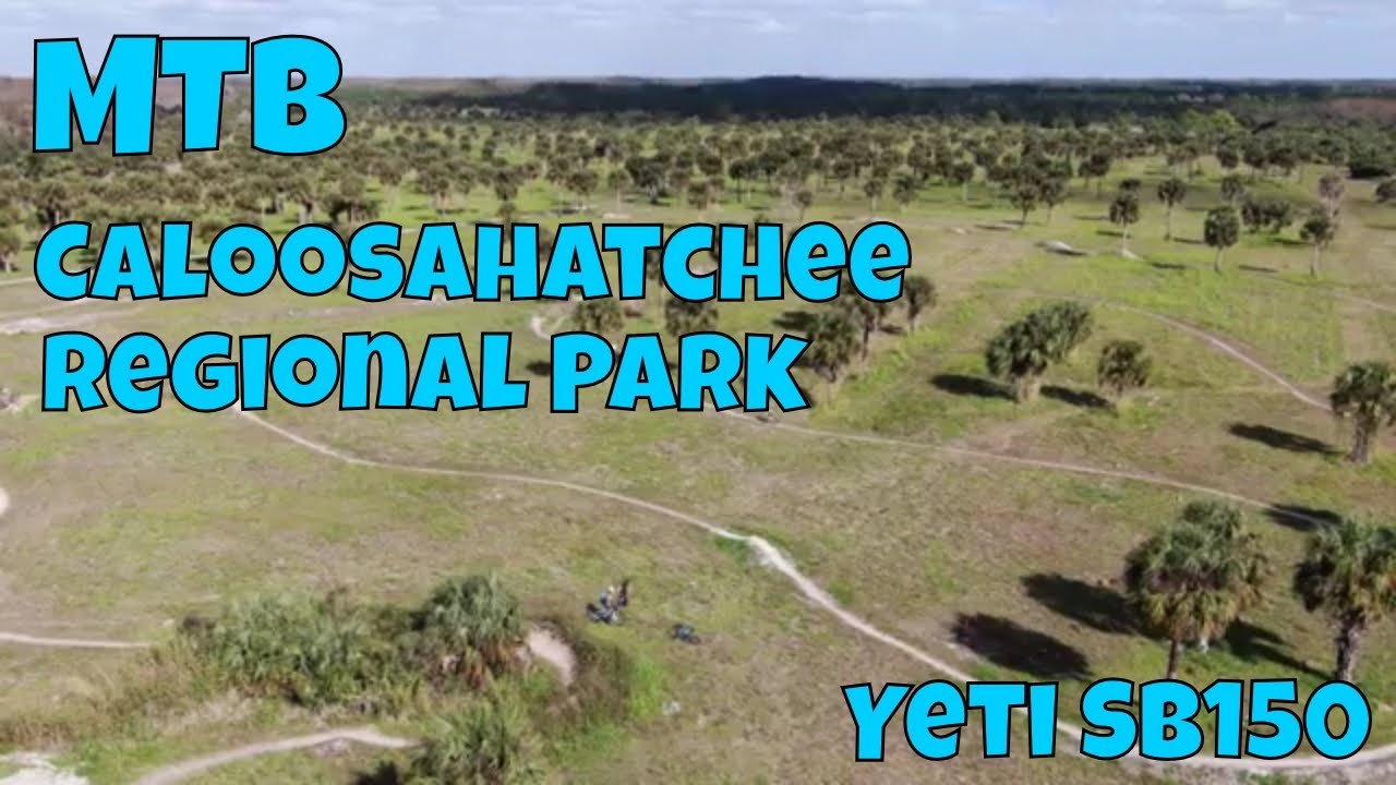 Mountain Biking Caloosahatchee Regional Park
